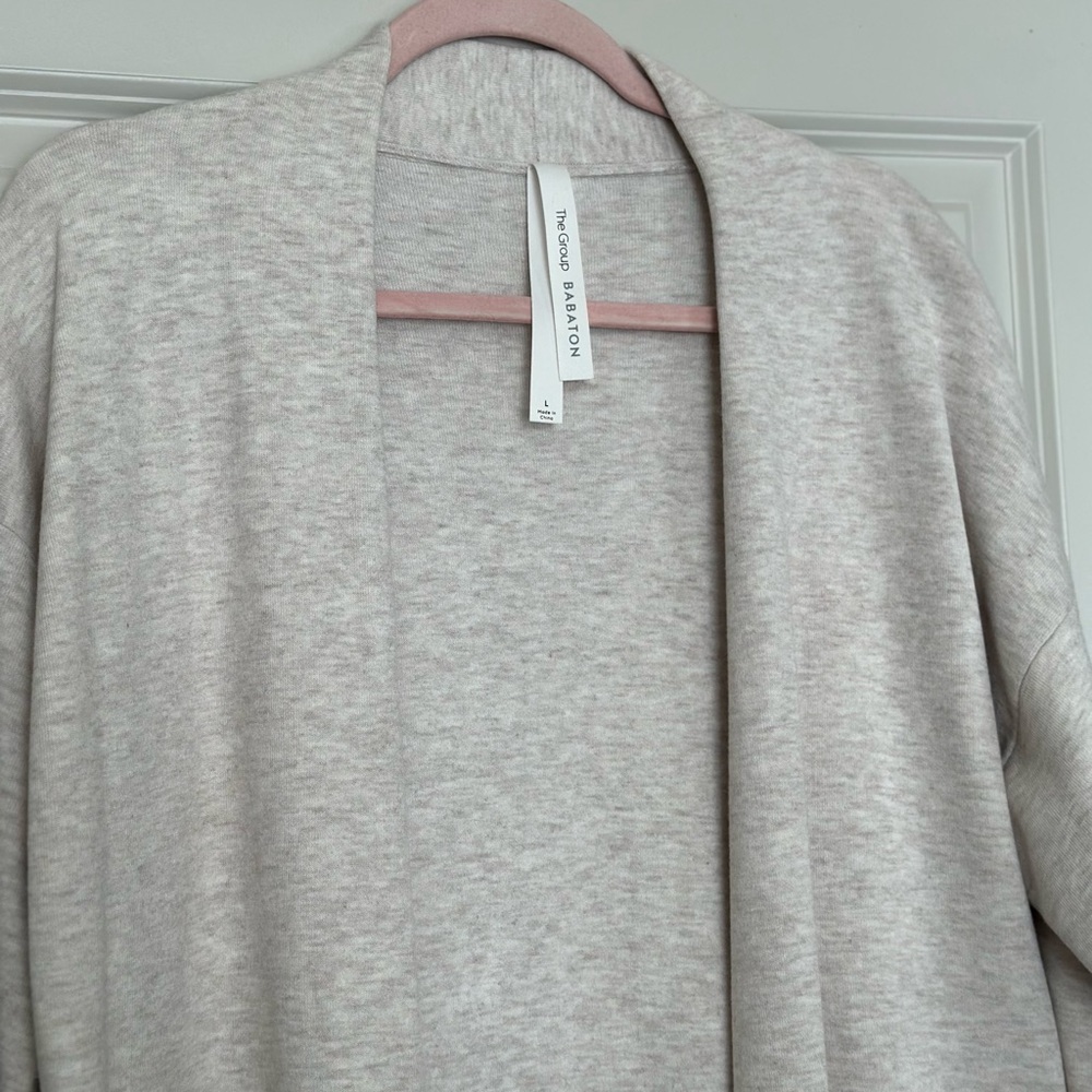 Aritzia - The Group by Babaton Oatmeal Gray Cardigan